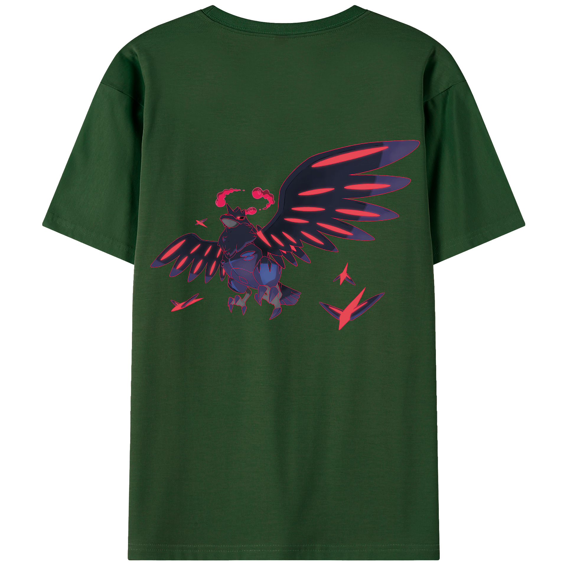 （画像用） ポケットモンスター Pokémon 綿100％半袖Tシャツ（背面プリント）